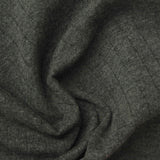 Dark Grey Heather Interlock Knit, Cotton-Poly — photo 2