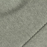 Grey Heathered-Marl Rib Knit, Poly-Cotton — photo 2