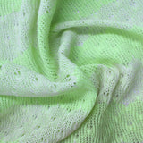 Jacquard Viscose Polyester Chunky Knit Fabric, 165 gsm, 155 cm — Green — photo 2