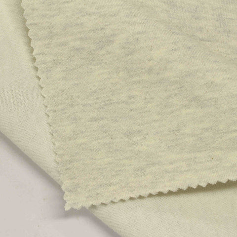 Light Grey Marl Scuba Knit, Cotton