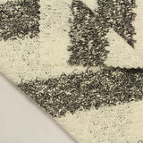 Black Vertical-Stripe Jacquard, Poly-Viscose — photo 2