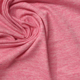 Pink Heathered-Marl Jersey Knit, Polyester — photo 2