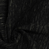 Black Heathered-Marl Scuba Knit, Polyester — photo 2