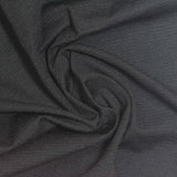 Striped 100% Polyester Jersey Knit Fabric, 140 gsm, 155 cm — Grey — photo 2