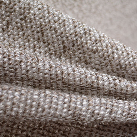 Light Beige Marl Chunky Knit, 419 gsm