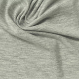 Light Grey Marl Jersey Knit, Poly-Viscose — photo 2