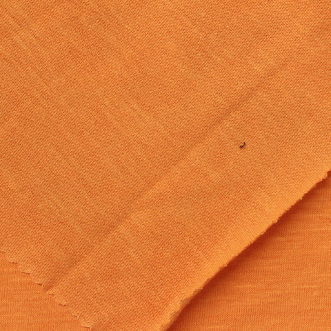 Orange Heathered-Marl Knit, Cotton