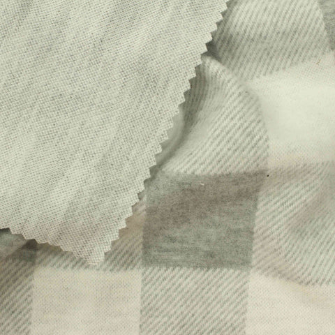 Dark Grey Check Knit, Polyester