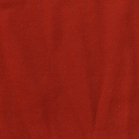 Polyester Cotton Stretch Piqué Knit Fabric, 290 gsm — Red