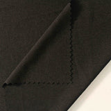 100% Viscose Interlock Knit Fabric, 220 gsm, 185 cm — Black — photo 2