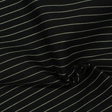 White Horizontal-Stripe Poplin, Cotton — photo 2