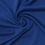 Polyester Cotton Jersey Knit Fabric, 140 gsm, 170 cm — Blue — photo 2