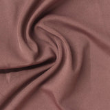 Brushed Polyester Stretch Sateen Fabric, 230 gsm, 155 cm — Brown — photo 2