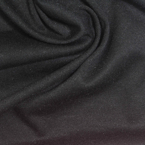 Dark Grey Marl Jersey Knit, Poly-Viscose, 185 gsm, ref EF-259941