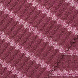 Jacquard Polyester Stretch Waffle Knit Fabric, 230 gsm, 168 cm — Purple — photo 2