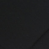 100% Cotton Piqué Knit Fabric, 200 gsm, 175 cm — Black — photo 2