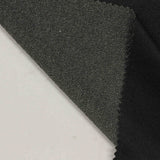 Yarn-Dyed Polyester Stretch Linen-Look Fabric, 260 gsm, 168 cm — Black — photo 2