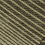Dark Brown Horizontal-Stripe Jersey Knit, Poly-Viscose — photo 2