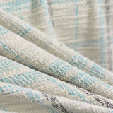 Cream Plaid Jacquard, Cotton-Poly — photo 2