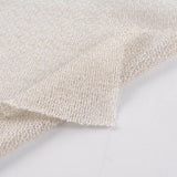 Jacquard 100% Polyester Chunky Knit Fabric, 155 gsm — White — photo 2