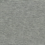 Black Horizontal-Stripe Knit, Cotton-Poly — photo 2