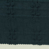 Dark Teal Tone-on-Tone Jacquard, Poly-Viscose — photo 2