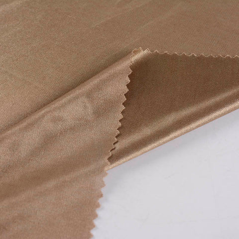Light Brown Marl Interlock Knit, Polyester