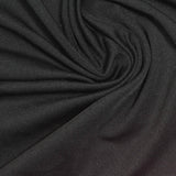 Polyester Stretch Jersey Knit Fabric, 180 gsm, 180 cm — Black — photo 2