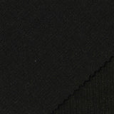 Knit Fabric, 297 gsm, 155 cm — Black — photo 2