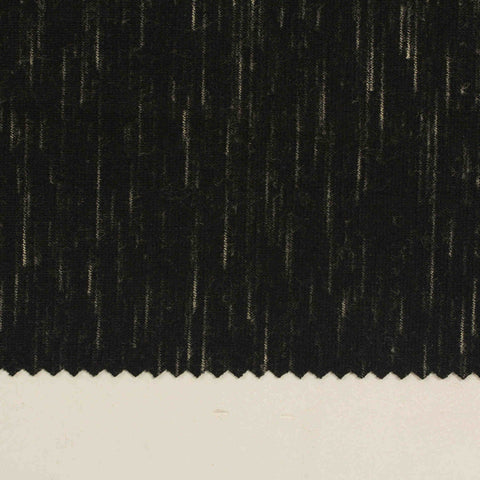 Black Lines Ponte Knit, Polyester