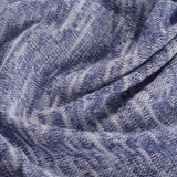 Purple Marl Chunky Knit, Poly-Cotton — photo 2