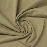 Cotton Polyester Jersey Knit Fabric, 150 gsm, 152 cm — Khaki — photo 2