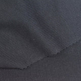 Cotton Polyester Stretch Rib Knit Fabric, 234 gsm, 120 cm — Navy — photo 2