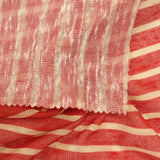 Red Stripes Knit, Polyester — photo 2