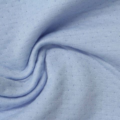 Light Blue Dots Jacquard, Polyester