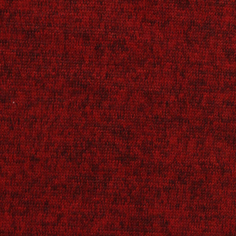 Red Marl Chunky Knit, Polyester, 210 gsm