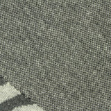 Jacquard Cotton Polyester Interlock Knit Fabric, 230 gsm, 170 cm — White — photo 2
