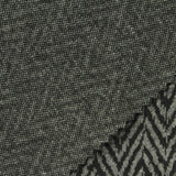 Black Chevron Jacquard, Poly-Viscose — photo 2