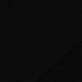 Polyester Stretch Sateen Fabric, 240 gsm, 150 cm — Black — photo 2