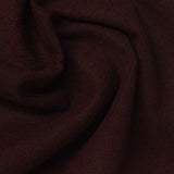 Dark Burgundy Marl Rib Knit, Poly-Viscose — photo 2