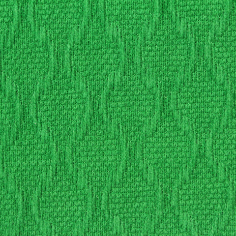 Jacquard Polyester Stretch Knit Fabric, 355 gsm, 165 cm — Green