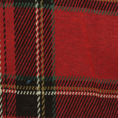 Red Tartan Jacquard