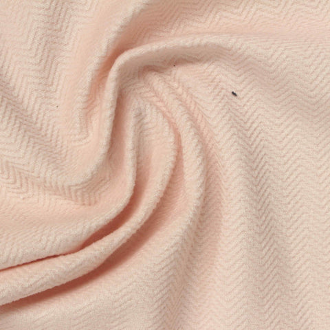 Light Pink Herringbone Jacquard, Polyester