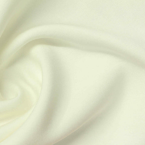 Polyester Tencel Lyocell Stretch Scuba Knit Fabric, 360 gsm, 160 cm — Beige