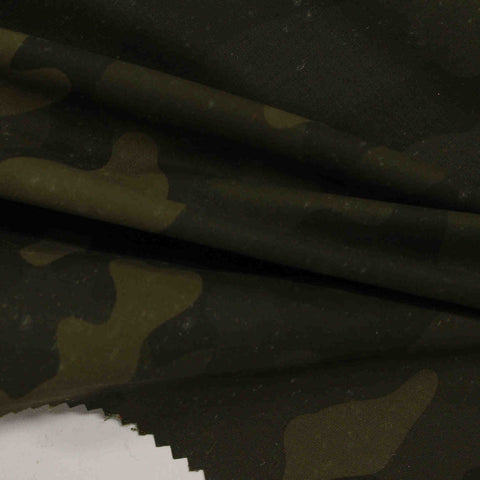 Green Camo Poplin, 185 gsm, ref EF-209569