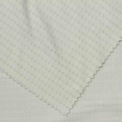 Grey Dot Jacquard, Polyester, 130 gsm