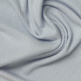 Viscose Stretch Rib Knit Fabric, 270 gsm, 135 cm — Blue — photo 2