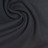 Cotton Polyester French Terry Fabric, 330 gsm, 180 cm — Black — photo 2