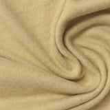 Brushed Polyester Viscose Stretch Chunky Knit Fabric, 230 gsm, 155 cm — Beige — photo 2
