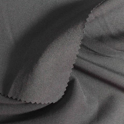 Polyester Viscose Stretch Woven Fabric, 226 gsm — Grey